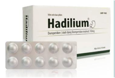 HADILIUM điều trị triệu chứng ăn không tiêu, trào ngược dạ dày, thực quản